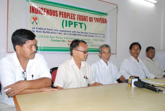 IPFT warns CPI (M), govt over Twipraland issue